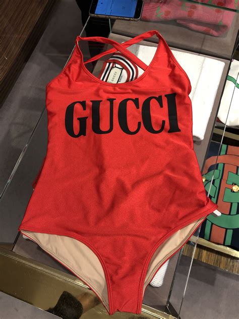 bathing suits gucci|Gucci inspired bathing suit.